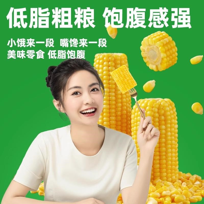 【8段】十月稻田黄金玉米段低脂黄糯玉米糯东U北黏苞米真空装
