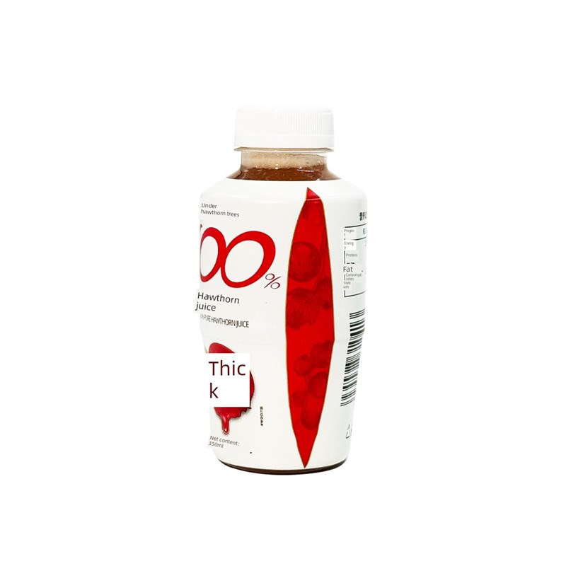 盒马山楂树下 纯100%山楂果汁饮料350ml 0蔗糖Y鲜果原汁鲜榨