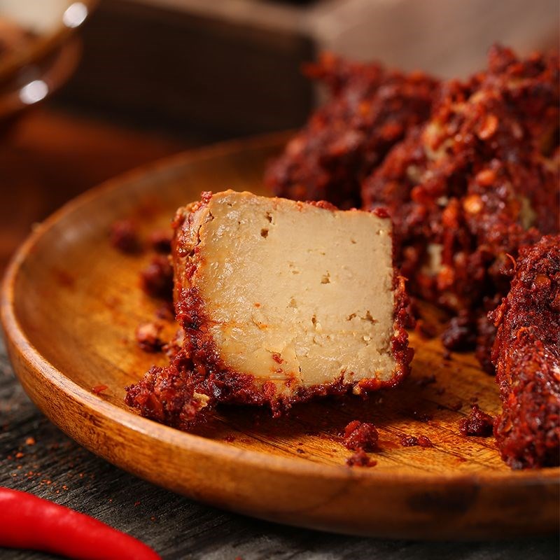 贵州特产遵义小吃香豆腐q霉豆腐豆腐乳麻辣腐乳皮豆腐豆腐米600g