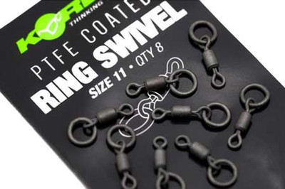 KORDA PTFE RING SWIVEL欧鲤钓反底乔德钓组专用