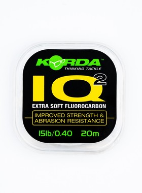 英国korda IQ2 Soft Fluorocarbon Hooklink智能氟碳略软无影子线