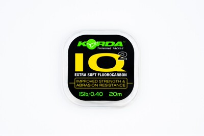 英国korda IQ2 Soft Fluorocarbon Hooklink智能氟碳略软无影子线