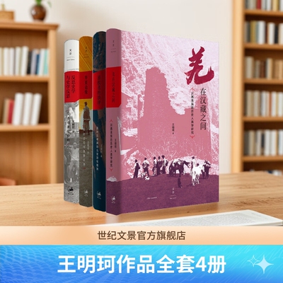 王明珂作品全4册 游牧者的抉择:面对汉帝国的北亚游牧部族+反思史学与史学反思+华夏边缘:历史记忆与族群认同+羌在汉藏之间