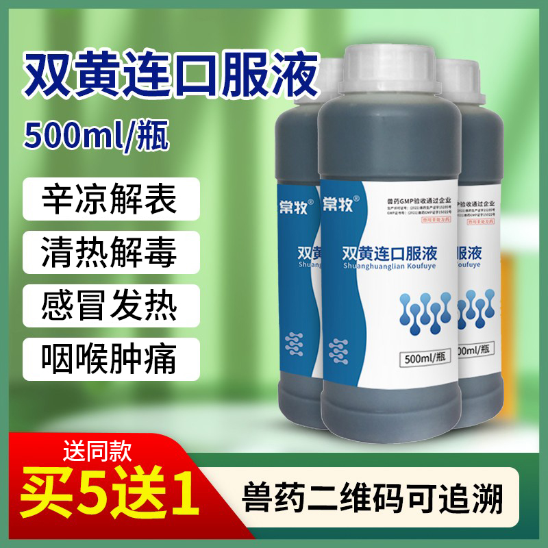 双黄连口服液兽药鸡鸭鹅禽猪牛羊