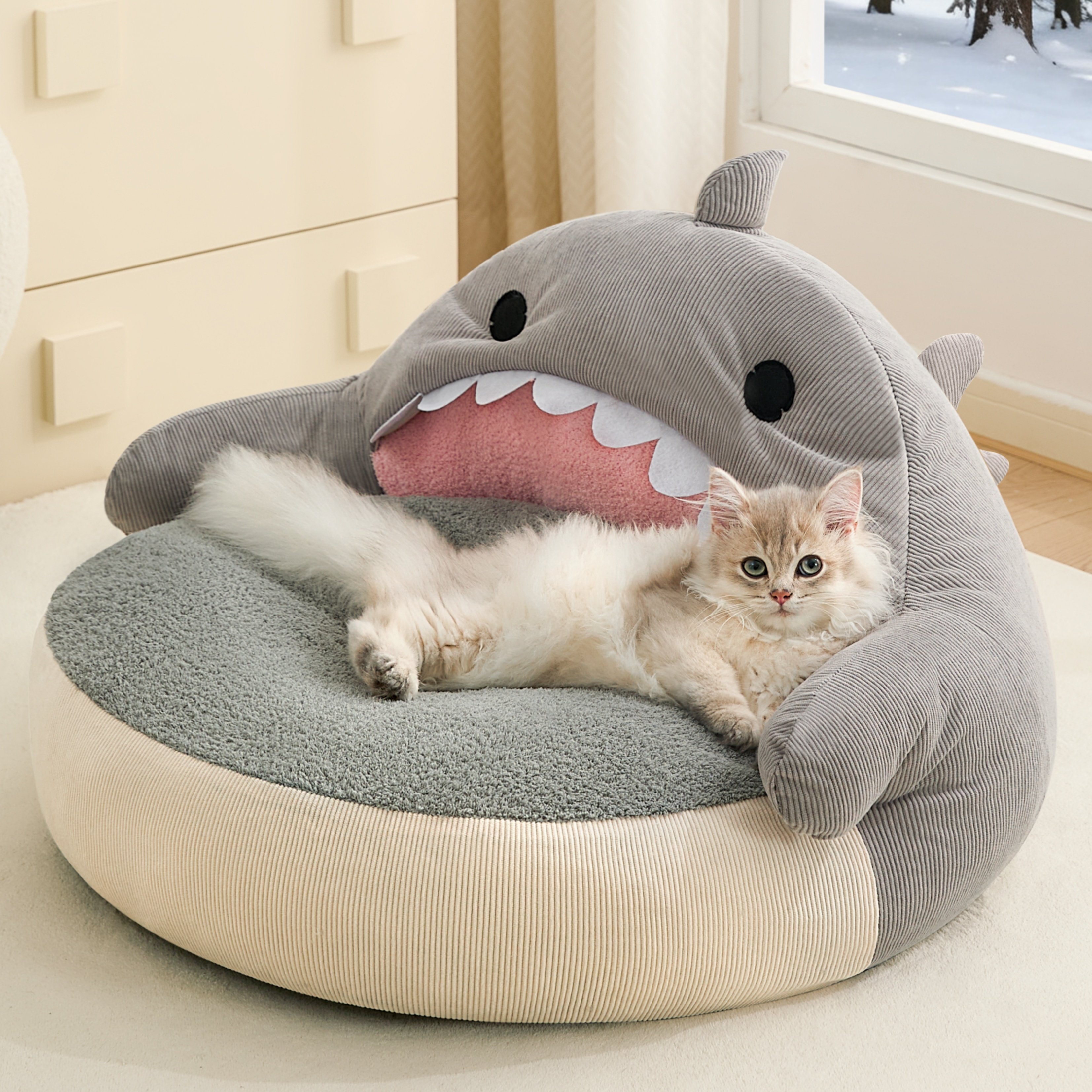 猫窝2025新款冬日加厚保暖猫咪睡觉用沙发床过冬睡窝四季通用宠物,宠物/宠物食品及用品,猫窝/屋/帐篷/沙发,淘宝优惠券,粉丝福利购,淘宝优惠卷