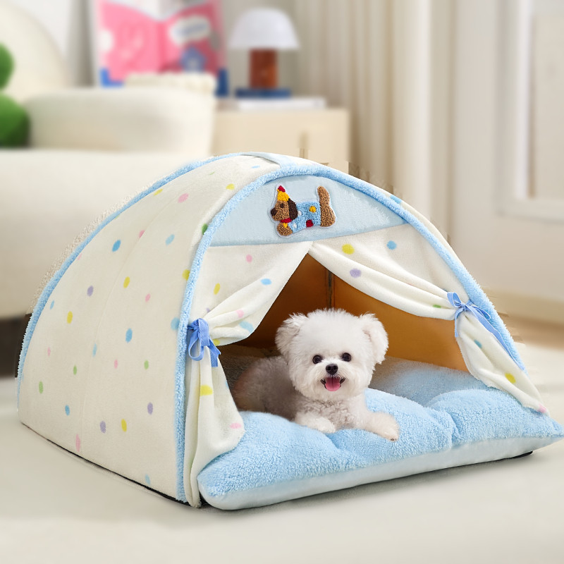 狗窝秋冬保暖帐篷小型犬