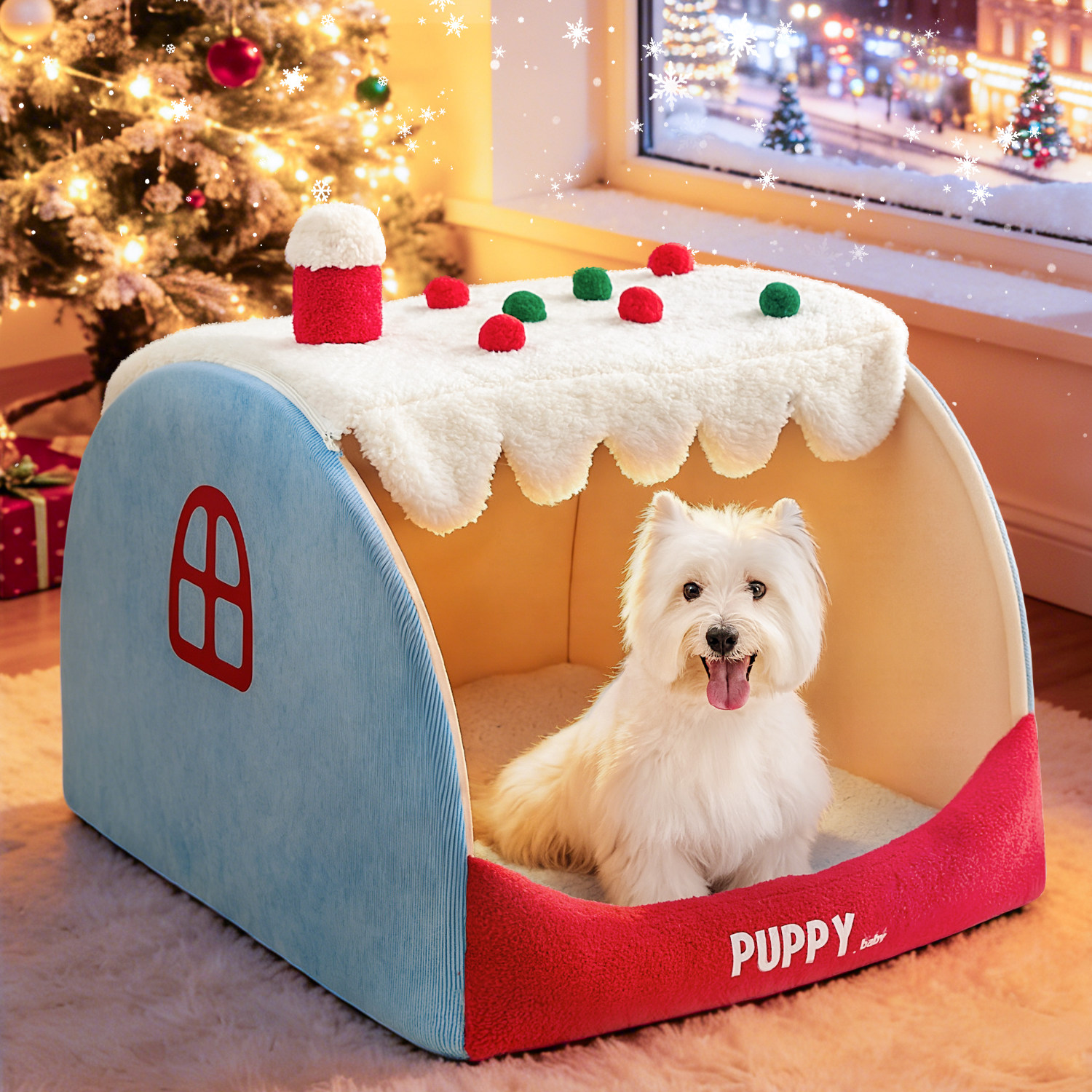 圣诞猫窝冬加厚保暖25新款猫咪睡觉用房子屋过冬睡窝别墅四季通用,宠物/宠物食品及用品,猫窝/屋/帐篷/沙发,淘宝优惠券,粉丝福利购,淘宝优惠卷