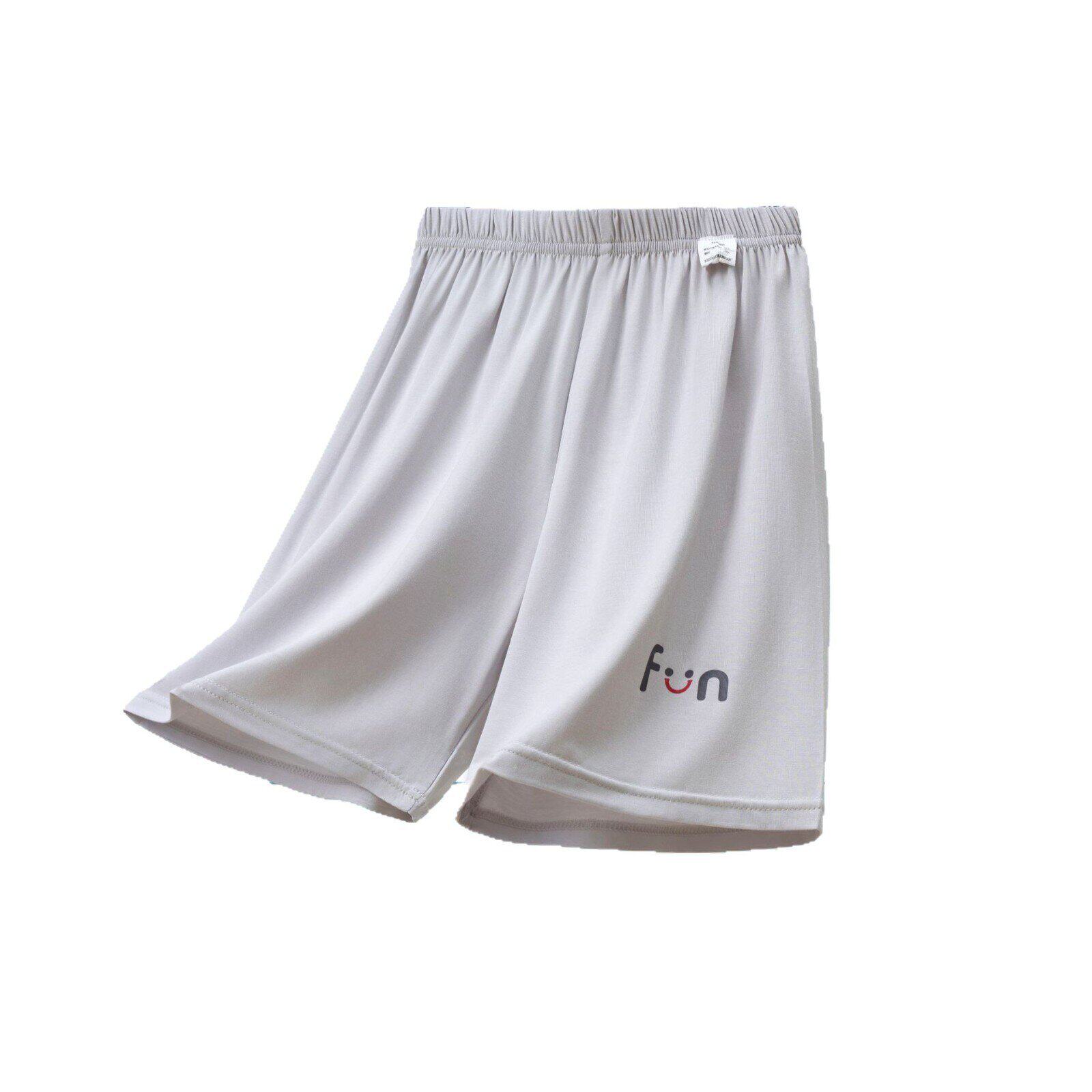 夏季莫代尔男童短裤中大童儿童运动裤薄款五分裤休闲裤夏天家居裤