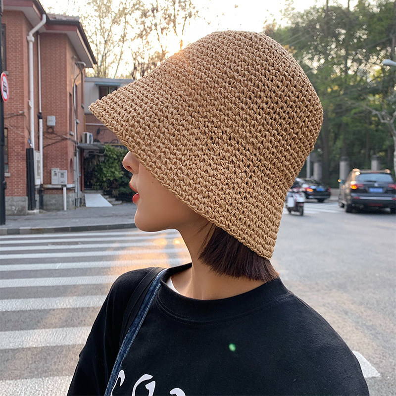秋季草帽女小清新韩版潮百帽子