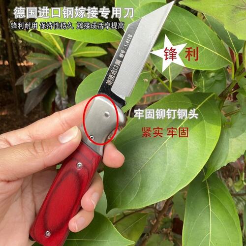 手工德国钢可折叠锋利嫁接刀芽接刀园林园艺刀电工刀