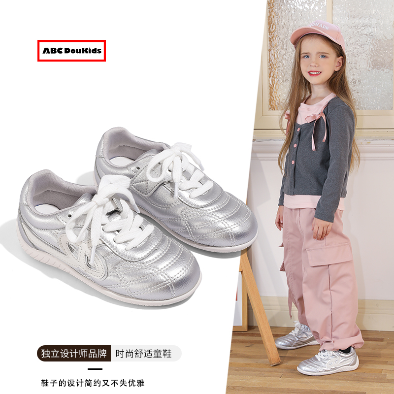 女童休闲鞋儿童轻便百搭运动鞋