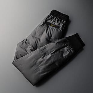 零下40度防风加厚保暖长裤 白鸭绒内穿棉裤 男外穿2024年冬季 羽绒裤