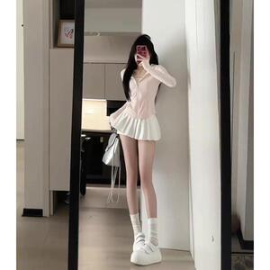 冰丝防晒衣女款2026新款修身紧身粉色运动套装上衣夏短外套瑜伽服