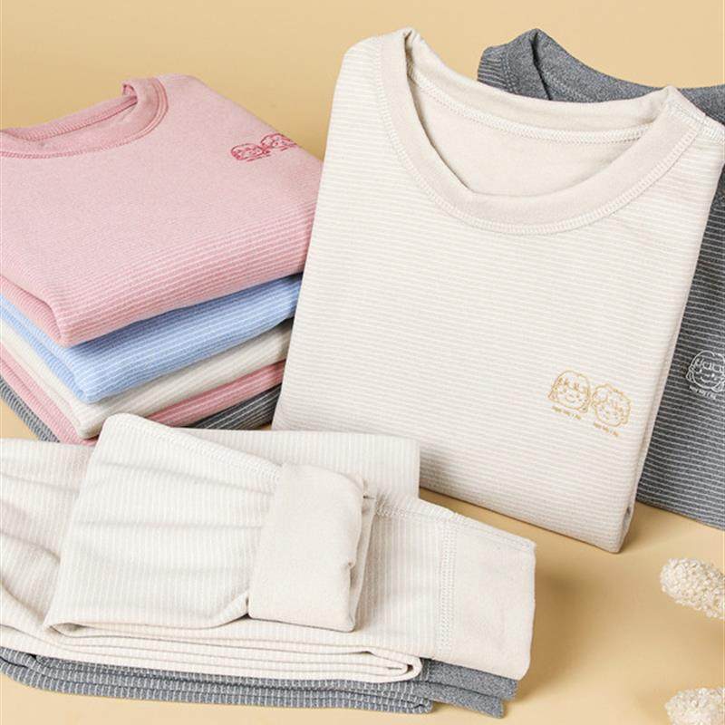 儿童保暖内衣套装男童秋衣秋裤女宝宝绒德无痕加绒青少年秋冬睡衣,童装/婴儿装/亲子装,内衣套装,淘宝优惠券,粉丝福利购,淘宝优惠卷