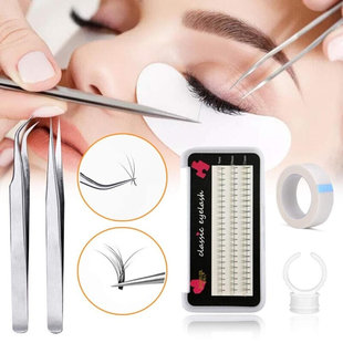 22 in 1 False Eyelash Extension Training Kit Practice Model