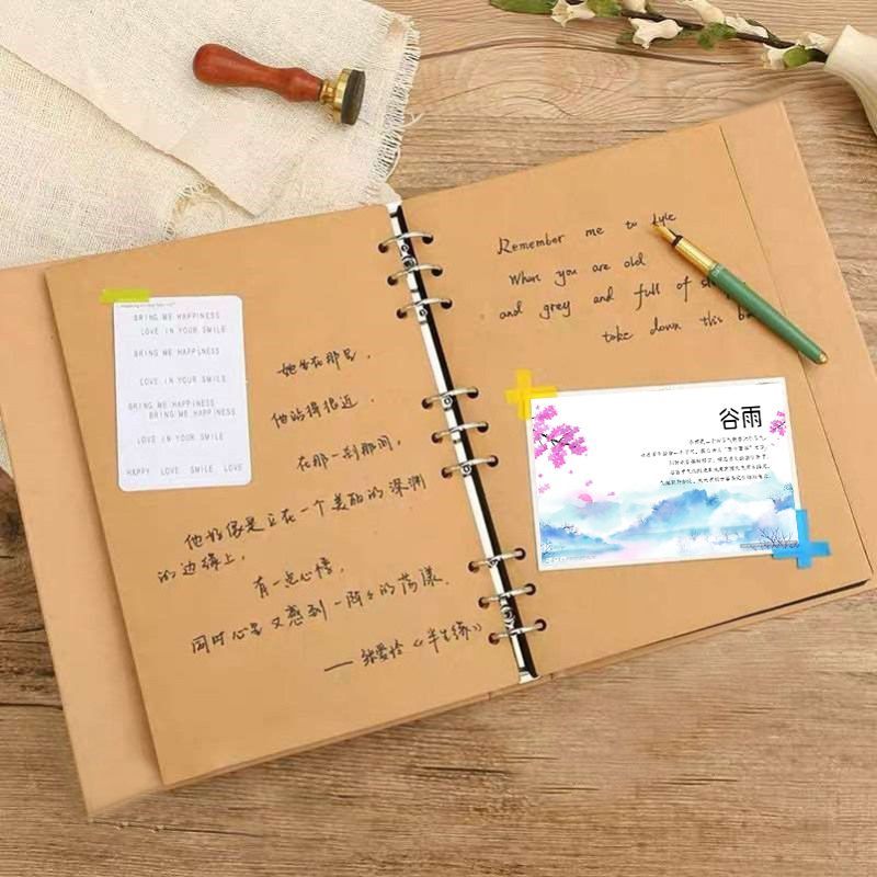 牛皮纸册子文件夹定制活图片