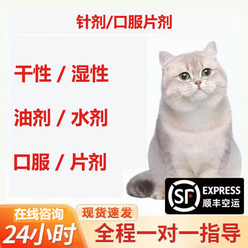 猫咪干性湿性针剂口服片剂