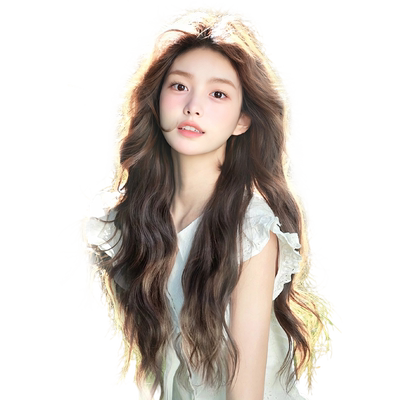 三片式水波纹假发片增发量蓬松