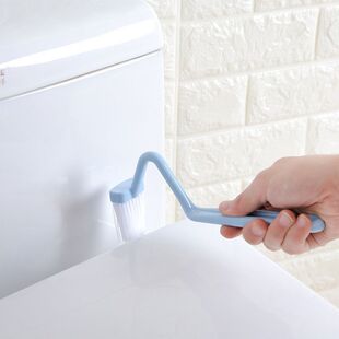 马桶小刷子缝隙无死角清洁家用卫生间神器会拐弯儿童厕所弯头挂墙