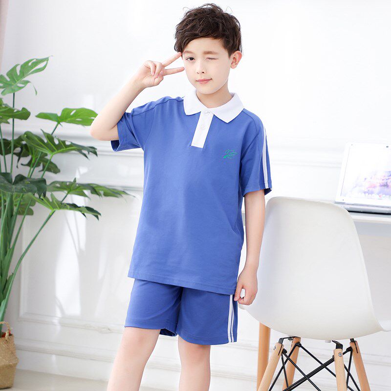 深圳小学生校服夏装统一男女短袖上衣短裤运动高级版速干套装怎么看?