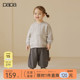 男女宝软糯休闲舒适百搭开衫 宝宝外套新品 糯米棉 papa爬爬春季