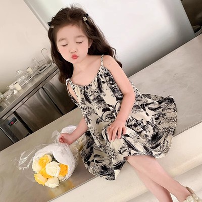 儿童连衣裙夏季女宝宝雪纺裙子