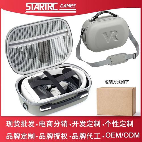 现货Pico4UltraMetaQuest3S/2/3眼镜VisionPro收纳包VR配件