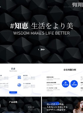 【PPT-062】29页智慧科技人工智能工业产品介绍商业路演PPT模板