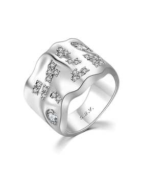 S.S.V.满天星锆石戒指冷淡风