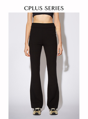 【CPLUS SERIES】女士切割式高腰弹力裤长裤紧身裤子