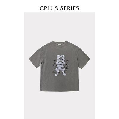 【CPLUS SERIES】宽松印花短袖T恤