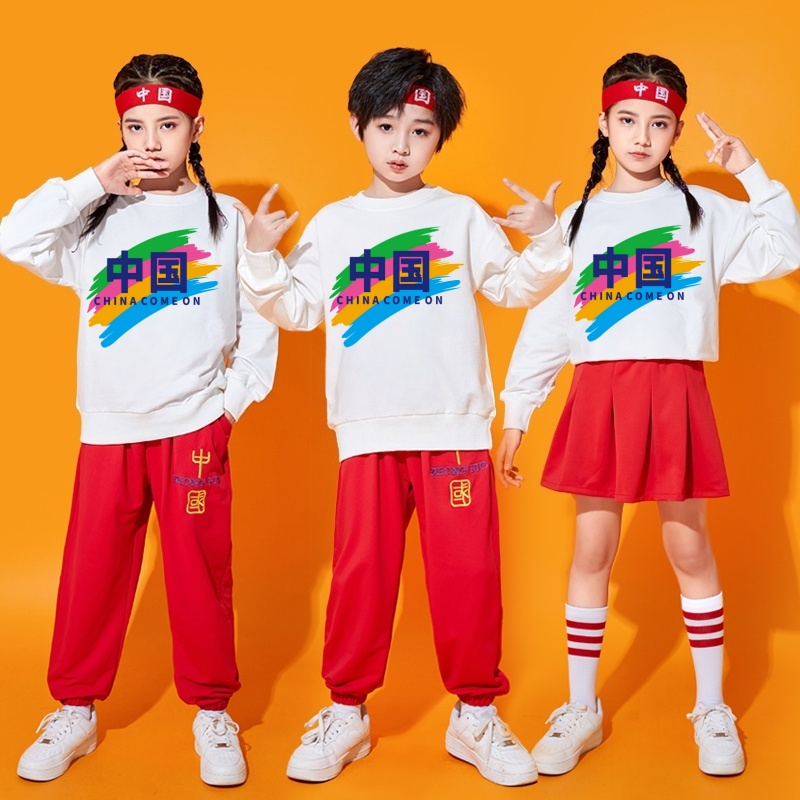 小学生啦啦队运动会开幕式表演服