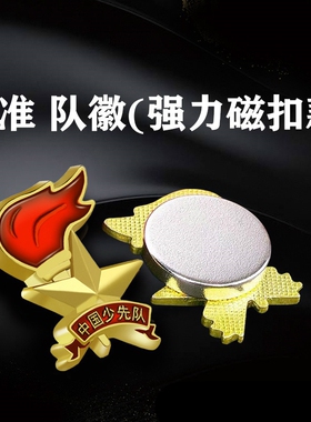 学生学生*队徽胸章强力磁铁中国