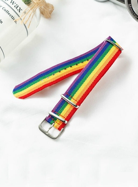 六色手链周边女孩男同款彩虹腕带