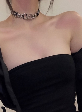 网红网红*蕾丝项圈女款挂脖锁骨