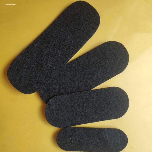 不织布片DIY手工发饰毛线BB夹钩针编织发夹打底材料包5cm适用垫片