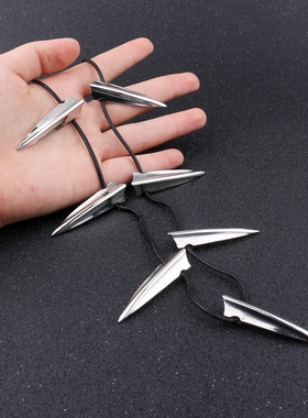 项链嘻哈黑豹欧美街头时尚小众