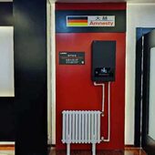 大赫内置电挂炉 恒温小程序远程遥控省电农村平房 自带水箱循环泵