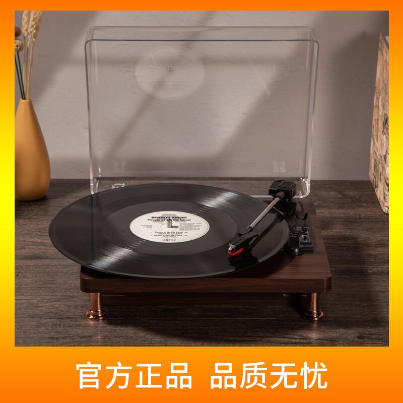 黑胶唱片机电唱留声机实木仿古家居摆件复古老式唱盘礼品客厅欧式高性价比高么？