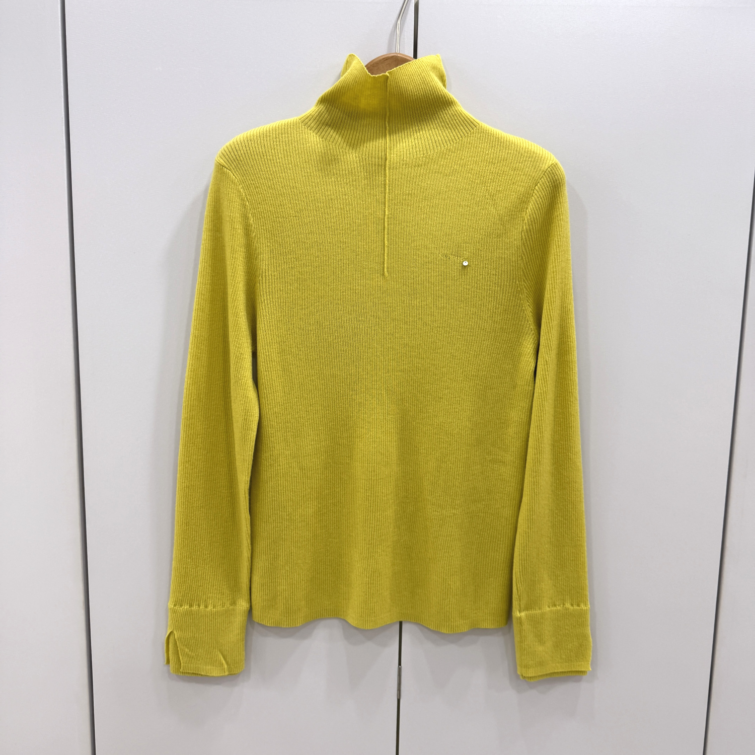 FA-58516欧洲站25冬时尚半高领纯色百搭显瘦超细羊毛针织打底上衣