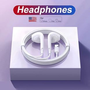 iPhone Lightning Original Apple Earphones For Wired
