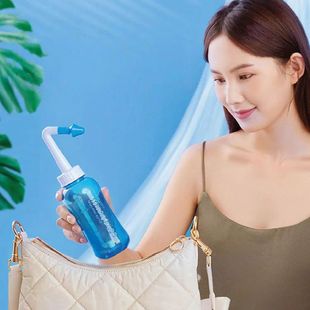 Spray Nasal Irrigator Nose Pot Cleaner Neti Rinse Wash