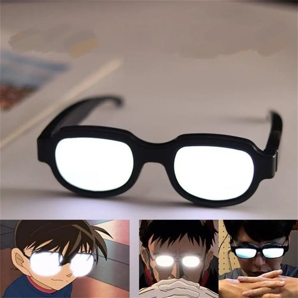 LED Technology Luminous Glasses Conan Same Funny Personality