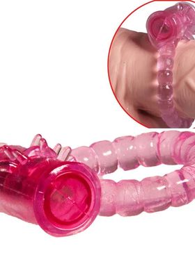 Lasting Cock Ring Vibrator Delay Premature Ejaculation Lock