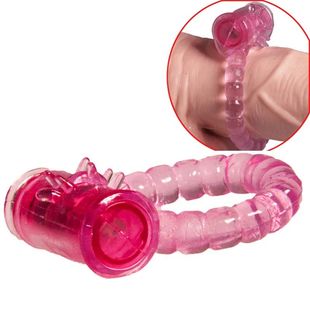 Vibrator Ring Delay Premature Lock Lasting Ejaculation Cock