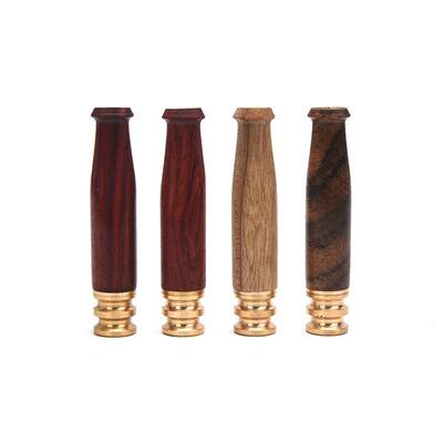 Reusable Handmade Filter Wood Cigarette Holder Smoking Pipe