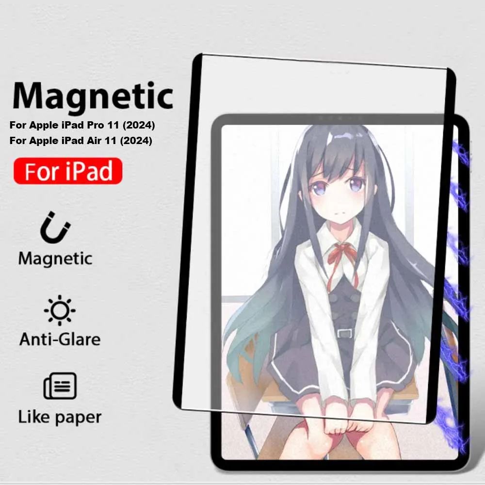 For Apple iPad Pro 11 (2024) Magnetic Paper Feel Film For iP