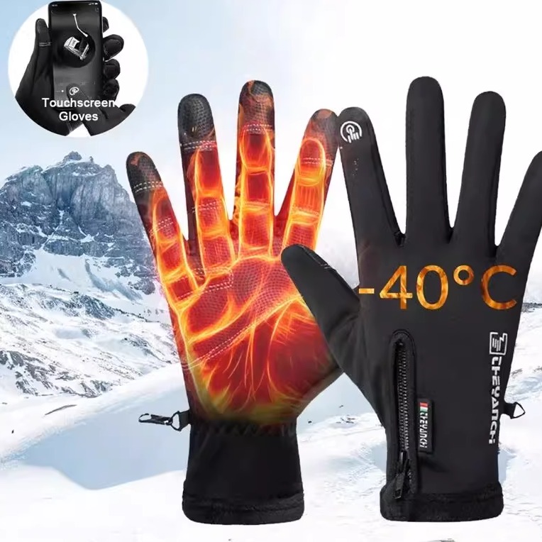 Winter Gloves Waterproof Thermal Touch Screen Thermal Windpr