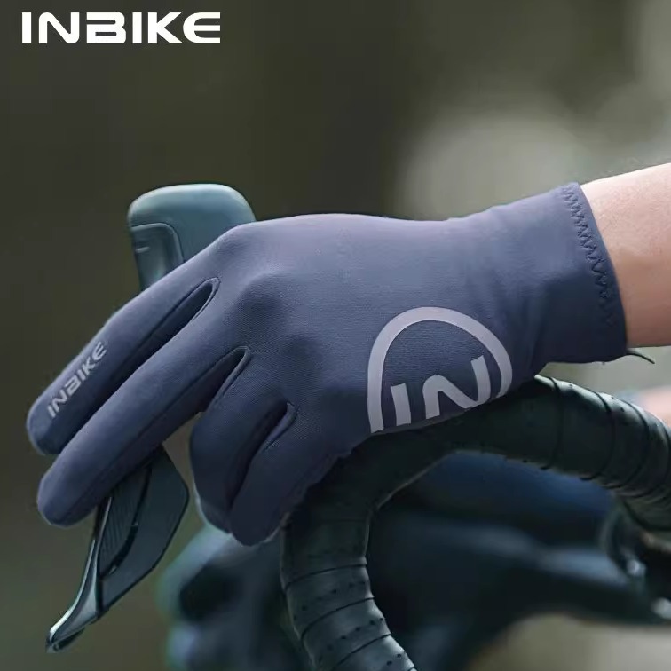 INBIKE Autumn Winter Thermal Bicycle Gloves Touch Screen Men