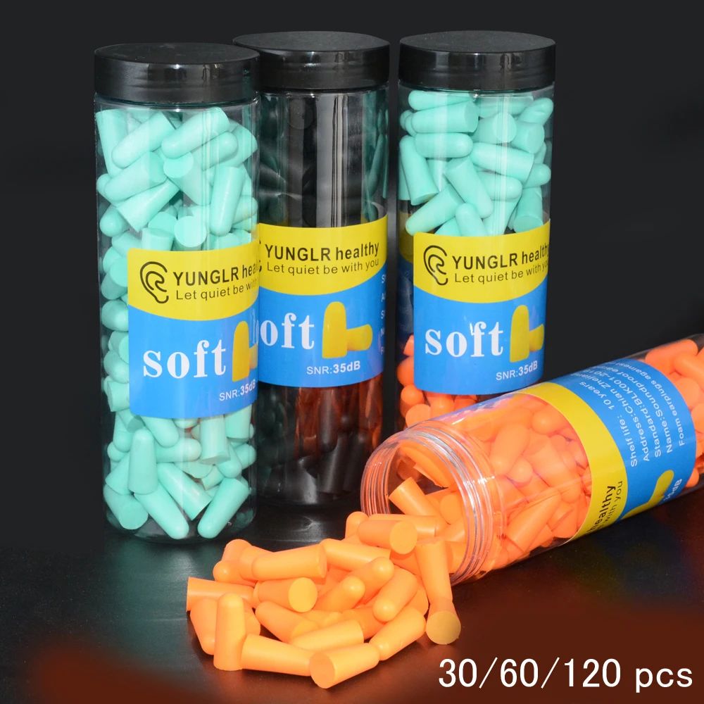 Ear Plugs Earplugs Noise Reduction Ear Plug Foam Oordopjes S